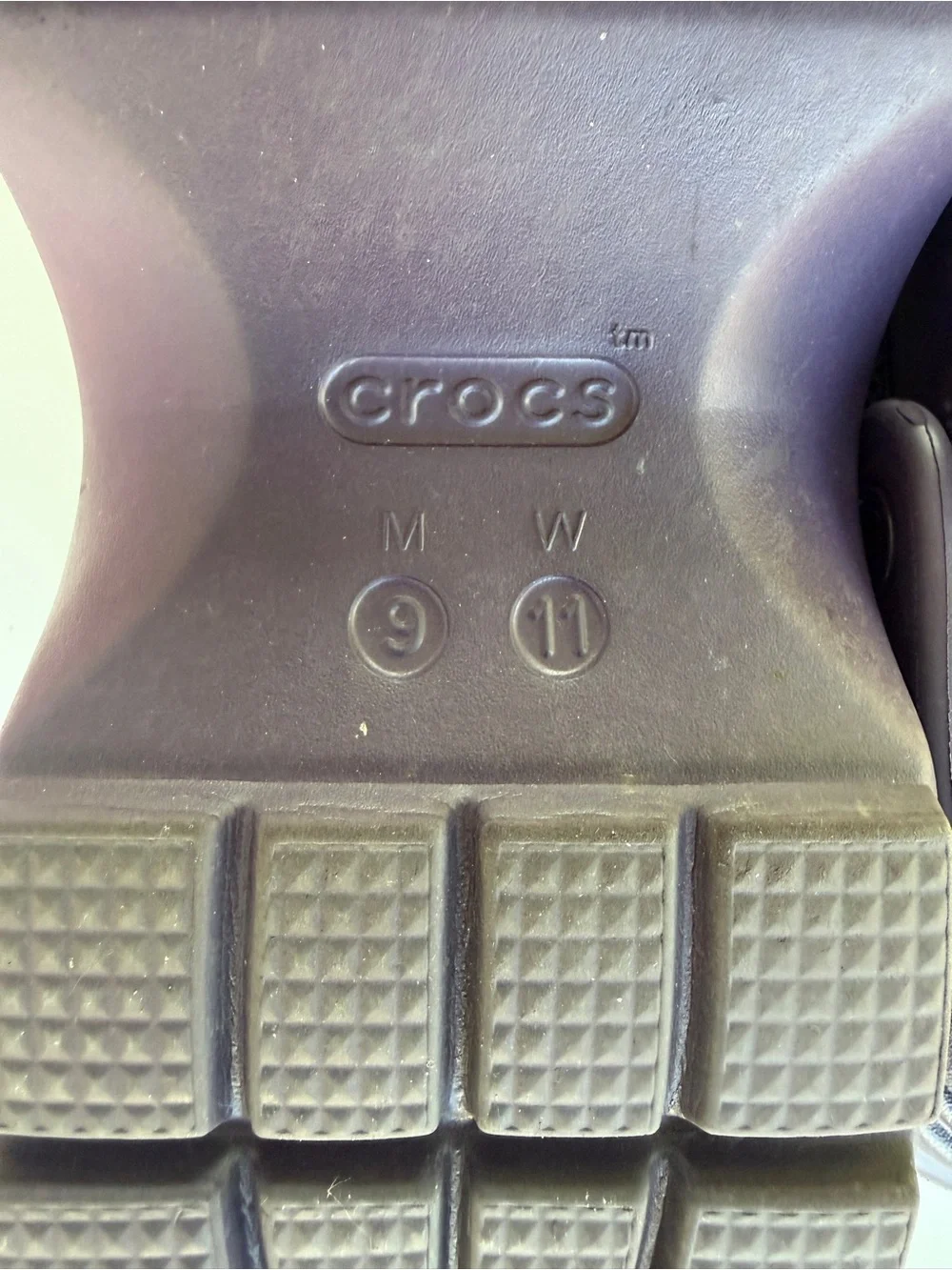 CROCS dark purple